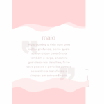 Planner Tons Pasteis Capa de MAIO