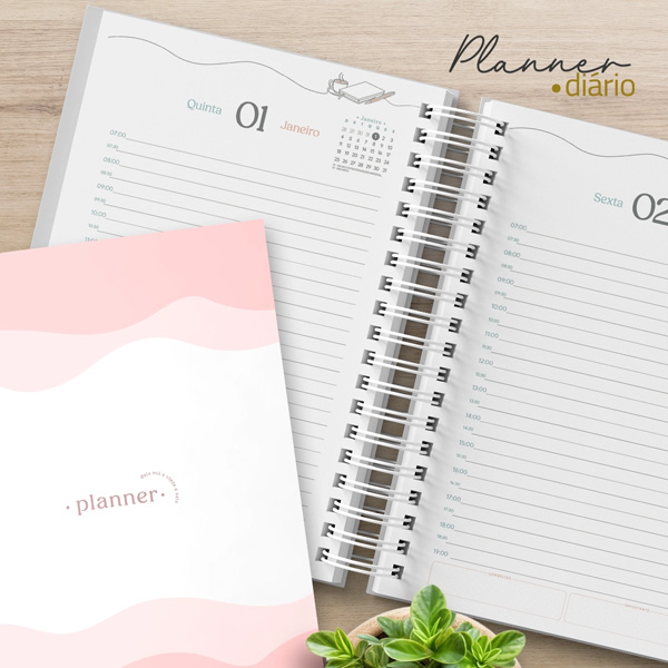 Planner Tons Pasteis Diario