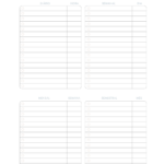 Planner Tons Pasteis Planejamento de Limpeza