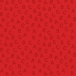 fundo digital formatura abc vermelho Formatura ABC