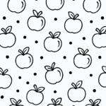 fundo digital para colorir macas Formatura ABC