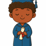 menino afro formatura abc