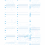 Agenda Semanal Pagina IDSG QUI SEX SAB DOM Planner Stitch