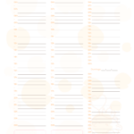 Agenda Semanal Pagina QUI SEX SAB DOM Planner Capivara