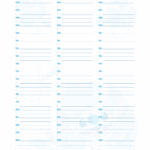 Agenda Semanal Pagina SEG TER QUA Planner Stitch