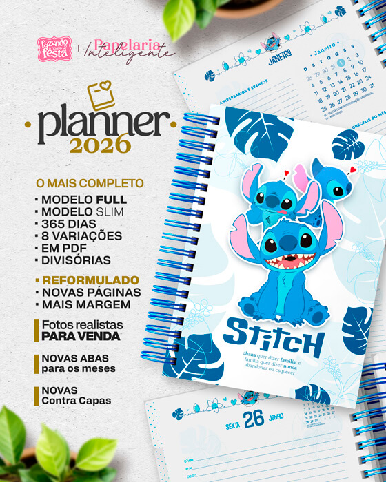 Baixe o Planner Stitch Baixe o Planner Stitch