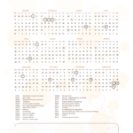 Calendario 2027 Planner Capivara