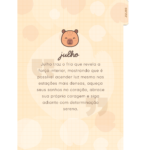 Capa de JULHO Planner Capivara