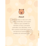 Capa de MAIO Planner Capivara