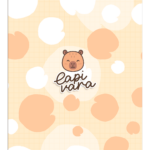 Contracapa Planner Capivara