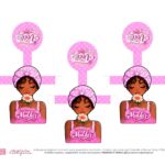 Card Xuxinha de Cetim Dia da Mulher