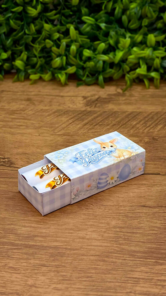 Caixa Gaveta Batom Coelho menino