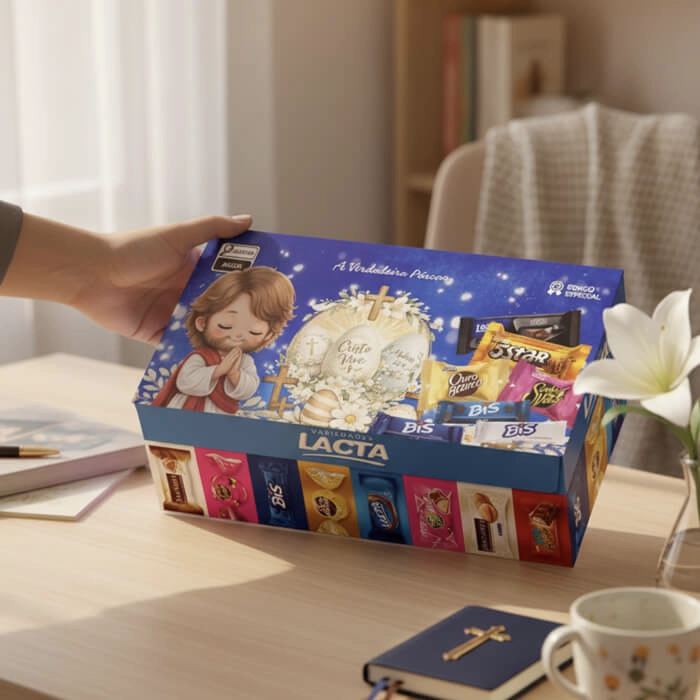 Caixa de Bombom Personalizada Pascoa 3