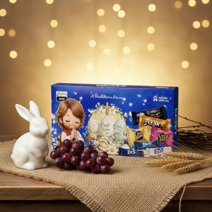 Caixa de Bombom Personalizada Pascoa 4