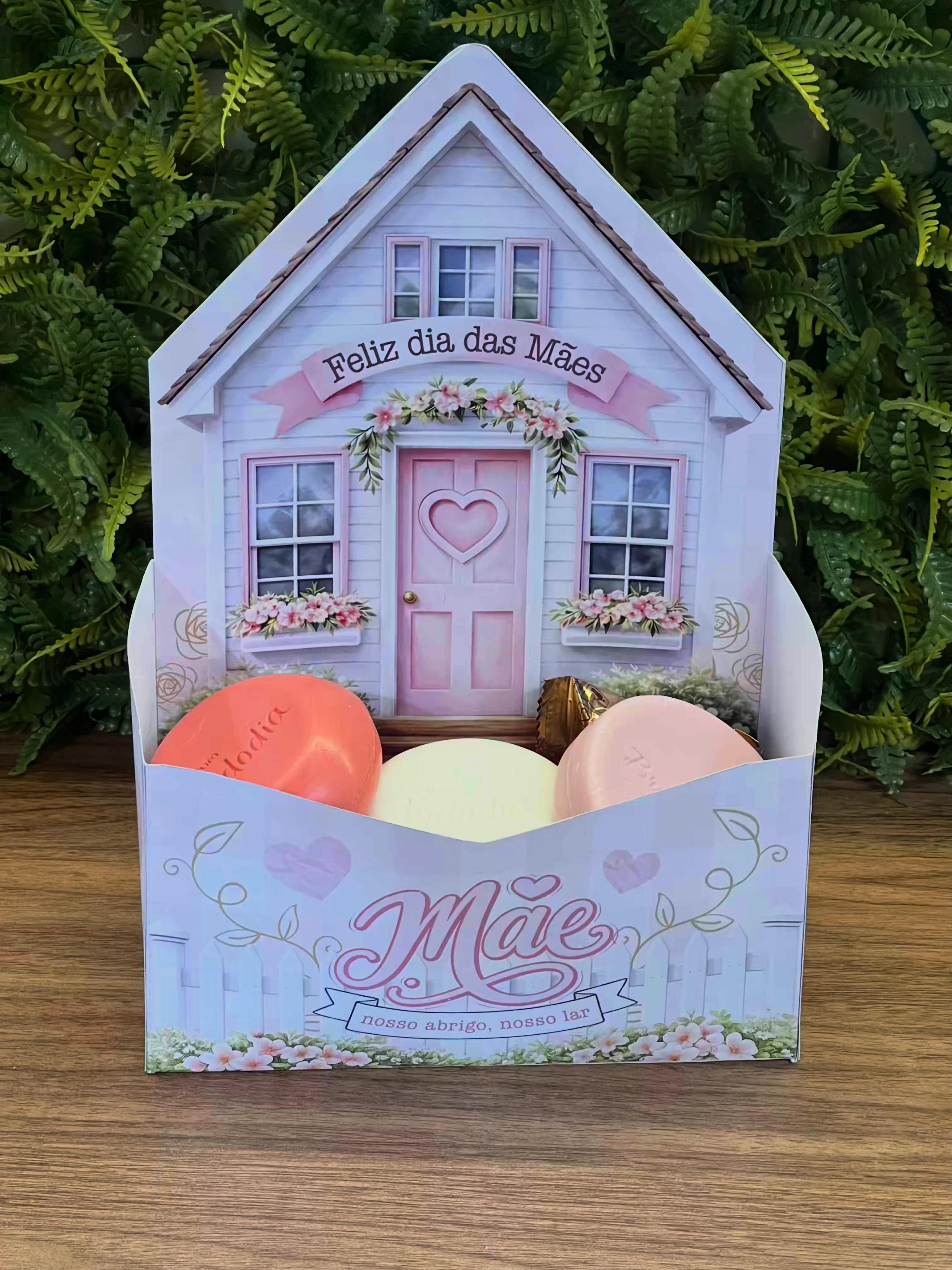 Caixa Casinha Dia das Maes