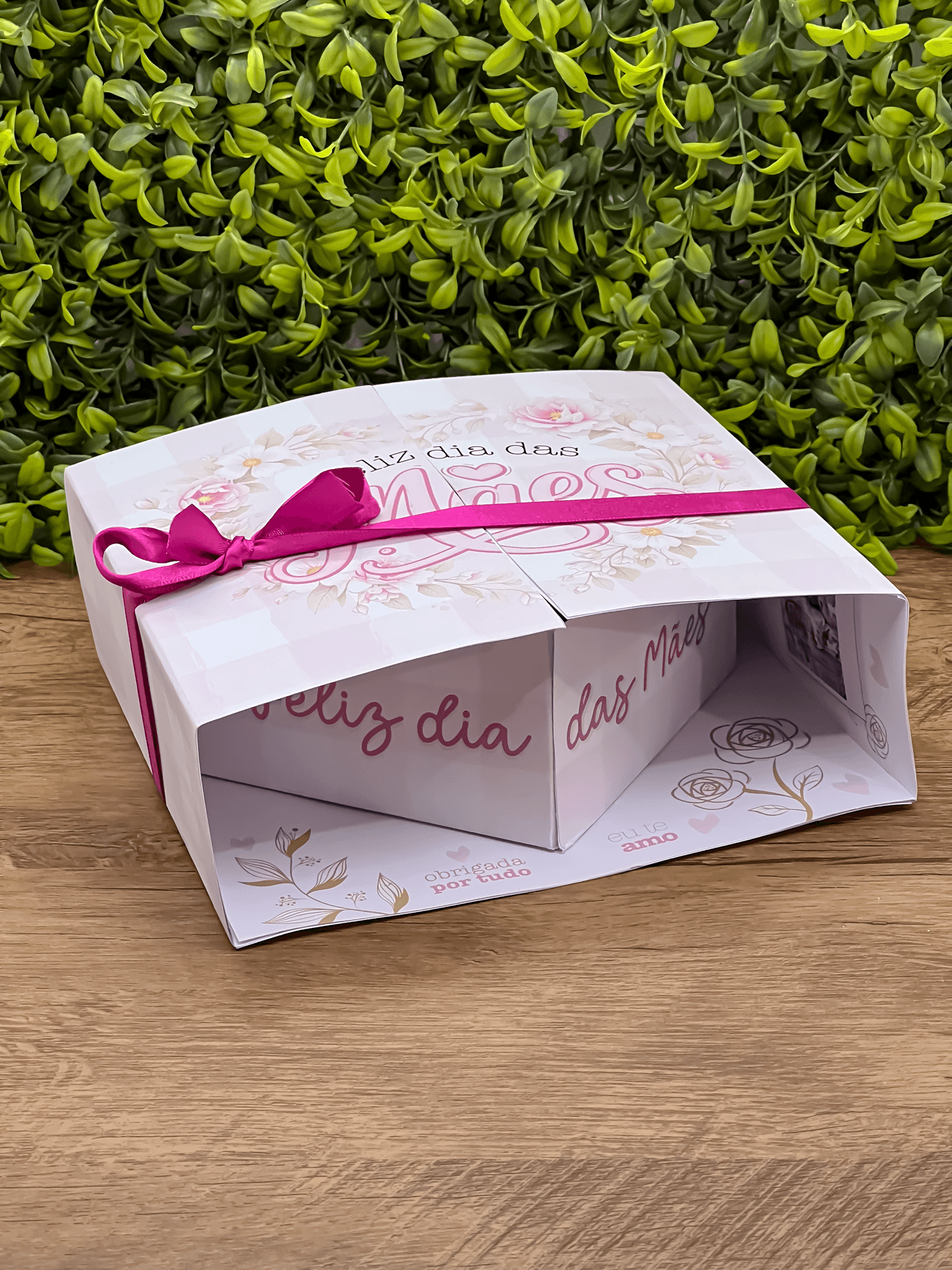Caixa Coracao Dia das Maes