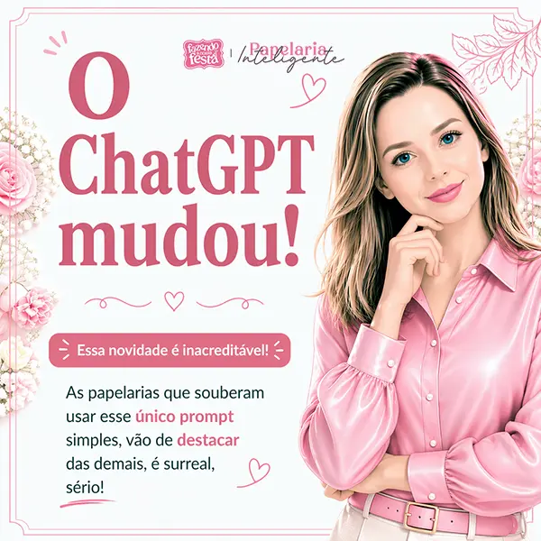 Como Criar Posts de Instagram com ChatGPT para Vender Mais com Papelaria Personalizada